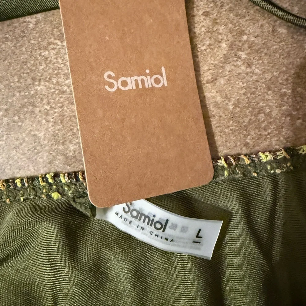 Samiol Olive Green Top